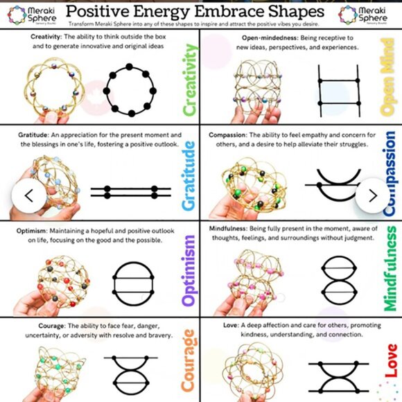 Brand New Meraki Sphere The Fidget Bloom - Picture 4 of 6